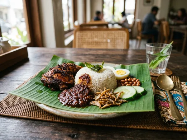Nasi Lemak Biasa